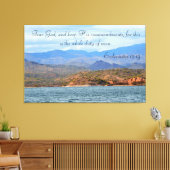 Toile Craignez Dieu et gardez ses commandements (Insitu(Salon))