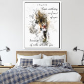 Toile Craindre rien devant vous Citation Inspirationnell (Insitu(Chambre))