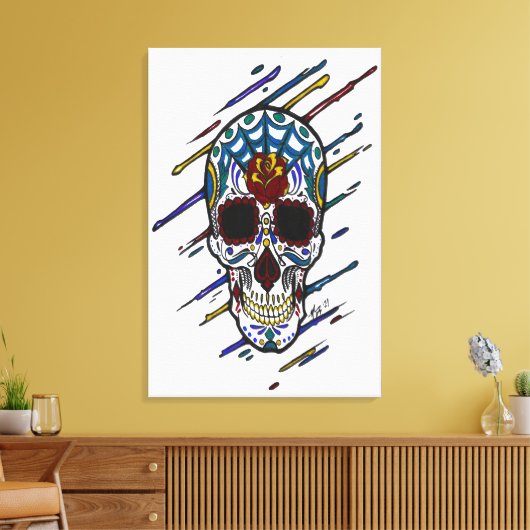 Toile crâne (Insitu(Salon))