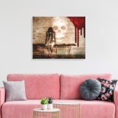 Toile Crâne (Insitu(Salon))