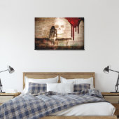 Toile Crâne (Insitu(Chambre))