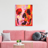 Toile Crâne (Insitu(Salon))