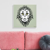 Toile Crâne à thème Chat Art original (Insitu(Salon))
