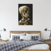Toile Crâne avec brûler la cigarette Vincent van Gogh Ar (Insitu(Chambre))