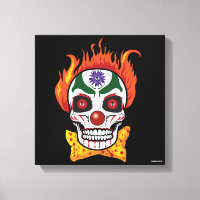 Crâne clown méchant Démon Mur Art Décor