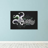 Toile Crâne de joker du peloton | de suicide - Haha (Insitu (Plancher de Bois))