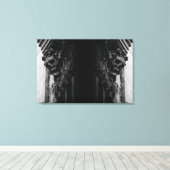 Toile Crâne des ailes de pierre (Insitu (Plancher de Bois))