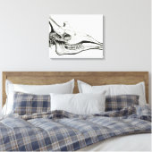 Toile Crâne d'une girafe (Insitu(Chambre))
