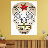 Toile Crâne stylisé (Insitu(Salon))