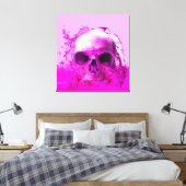 Toile Crâne violet dans l'eau (Insitu(Chambre))