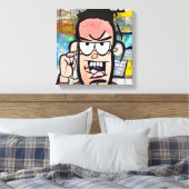 Toile Cranky Man (Insitu(Chambre))