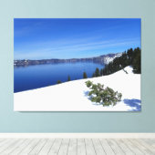 Toile Crater Lake, Oregon (Insitu (Plancher de Bois))