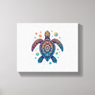 Toile Cravate Hawaiian Sea Turtle-Dye Hawaii Vacances Pl