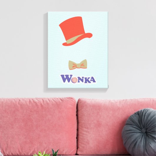 Toile Cravate Wonka Top Hat & Bow (Insitu(Salon))