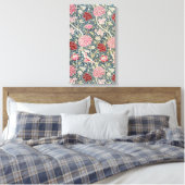 Toile Cray Motif (par William Morris) Art (Insitu(Chambre))