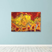 Toile Crayola Jasper rouge (Insitu (Plancher de Bois))