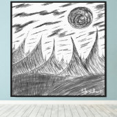 Toile Crayon numérique (Insitu (Plancher de Bois))