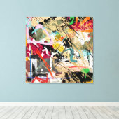 Toile Crazy 2's (Insitu (Plancher de Bois))