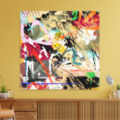 Toile Crazy 2's (Insitu(Salon))