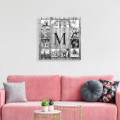 Toile Create Your Custom Photo Collage Rustic Farmhouse (Insitu(Salon))
