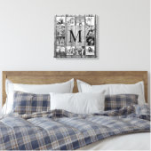 Toile Create Your Custom Photo Collage Rustic Farmhouse (Insitu(Chambre))