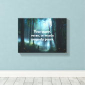 Toile Create Your Own Quote  (Insitu (Plancher de Bois))