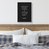 Toile Create Your Own Quote Stretched Canvas Print (Insitu(Chambre))