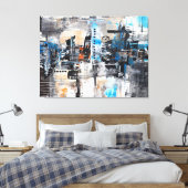 Toile Création d'oeuvres Abstraites (Insitu(Chambre))