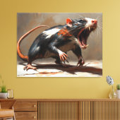 Toile Créature de rat monstre (Insitu(Salon))