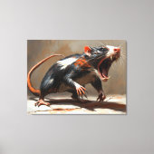 Toile Créature de rat monstre (Recto)