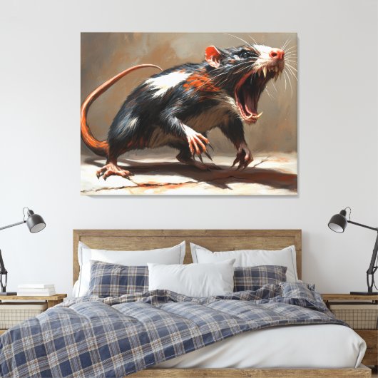 Toile Créature de rat monstre (Insitu(Chambre))