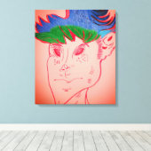 Toile Creature Features Animation Stretched Canvas Print (Insitu (Plancher de Bois))