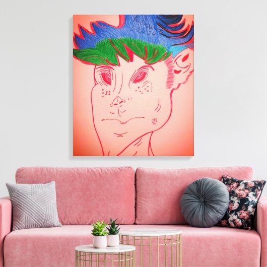 Toile Creature Features Animation Stretched Canvas Print (Insitu(Salon))