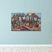 Toile Creede, Colorado - Scènes de grandes lettres (Insitu (Plancher de Bois))
