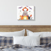 Toile Creep It Real Halloween Clown (Insitu(Chambre))