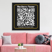 Toile Créer un code QR d'entreprise scannable instantané (Insitu(Salon))