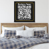 Toile Créer un code QR d'entreprise scannable instantané (Insitu(Chambre))