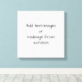 Toile Créer votre propre Customisé (Insitu (Plancher de Bois))