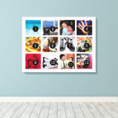 Toile Créez facilement votre propre photo Art avec 12 im (Insitu (Plancher de Bois))