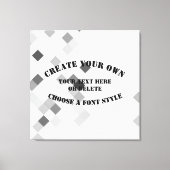 Toile Créez votre propre (Recto)