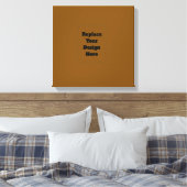 Toile Créez Votre Propre Brun (Insitu(Chambre))