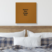 Toile Créez Votre Propre Brun (Insitu(Chambre))
