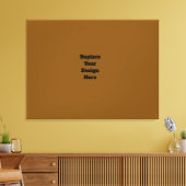 Toile Créez Votre Propre Brun (Insitu(Salon))