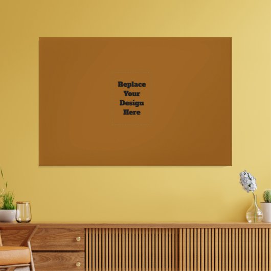 Toile Créez Votre Propre Brun (Insitu(Salon))