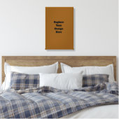 Toile Créez Votre Propre Brun (Insitu(Chambre))