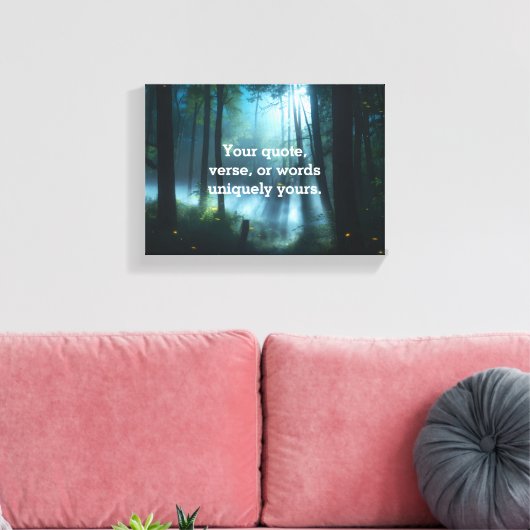 Toile Créez Votre Propre Citation (Insitu(Salon))