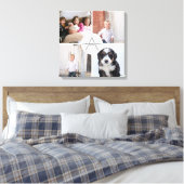 Toile Créez votre propre collection de 4 photos Monogram (Insitu(Chambre))