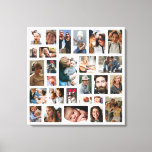 Toile Créez votre propre collection de photos<br><div class="desc">Créez votre propre toile photo collage en utilisant ce modèle photo de famille,  il est si facile de remplacer par vos propres souvenirs spéciaux!</div>