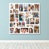 Toile Créez votre propre collection de photos (Insitu (Plancher de Bois))