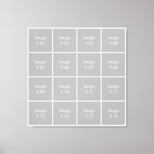 Toile Créez votre propre collection de photos Instagram (Recto)